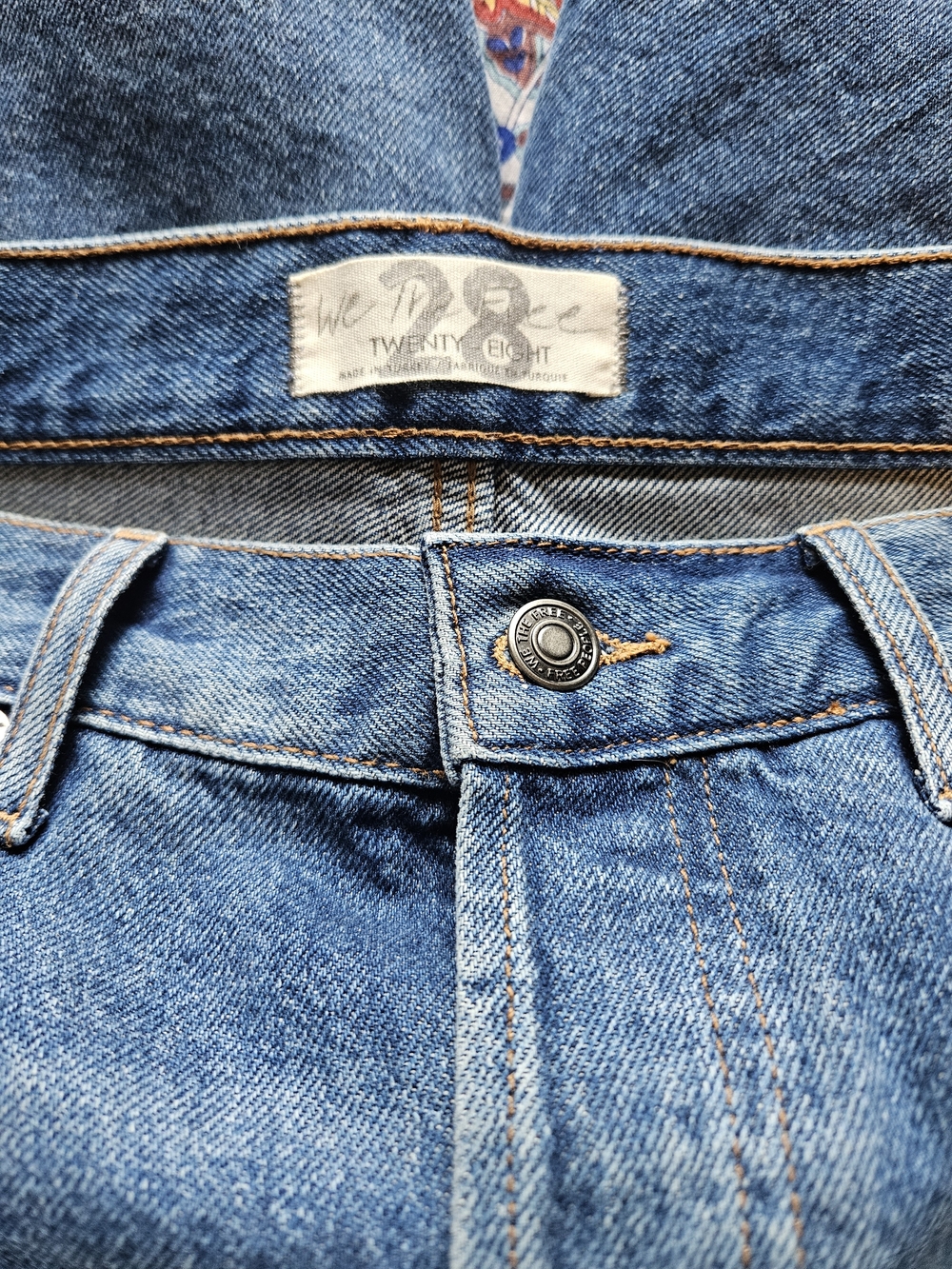 We The Free Big Sur Coast Boyfriend Shorts 28 Distressed Bermuda NWOT - Picture 6 of 6